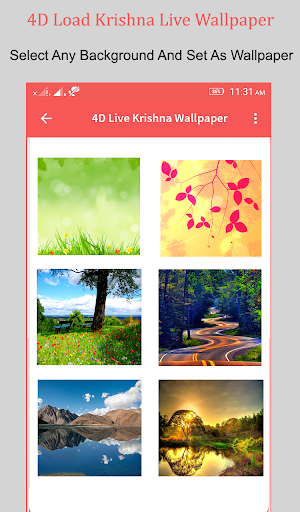 4D Load Krishna Live Wallpaper Screenshot 1
