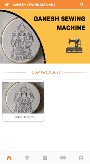 GANESH SEWING MACHINE Screenshot 1
