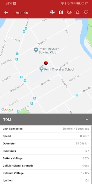 Auswide Services Tracking Screenshot 1
