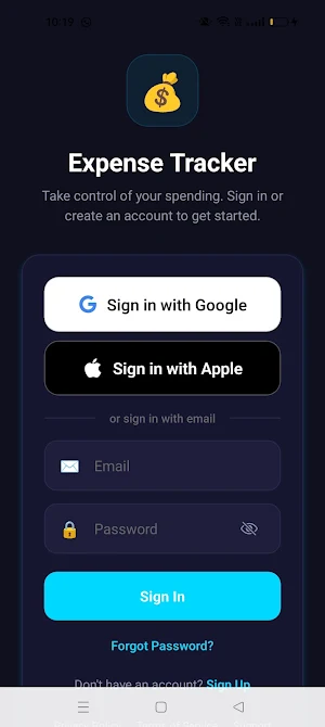 Expense Tracker - BudgetPal Screenshot 0