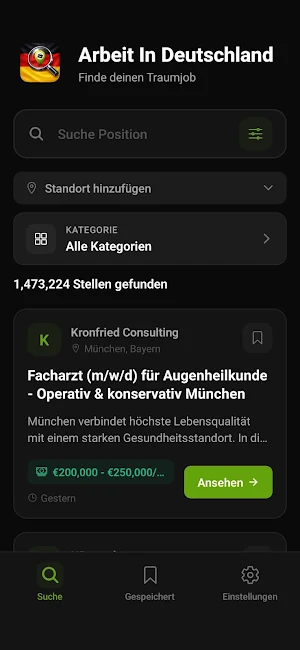 Arbeit in Deutschland Screenshot 3