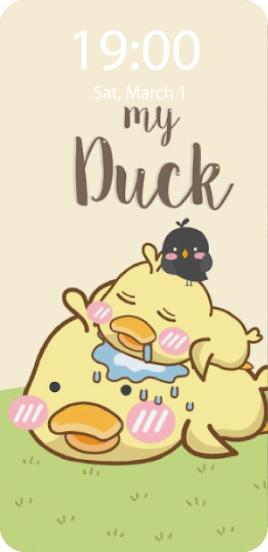 Duck Live Wallpaper Parallax Screenshot 2