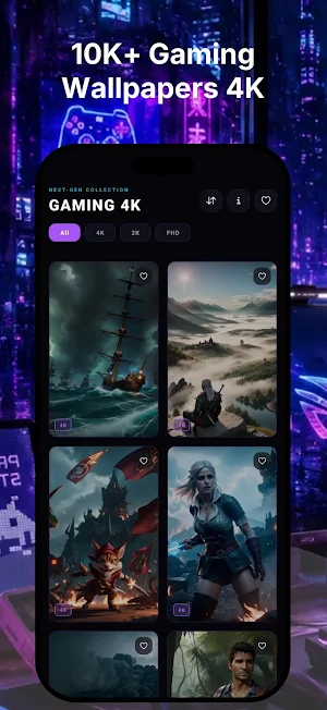 Gaming Wallpapers Full HD 4K Screenshot 1