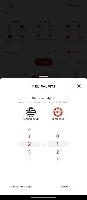 Mineiro 2023 Jogos & Tabela Screenshot 2