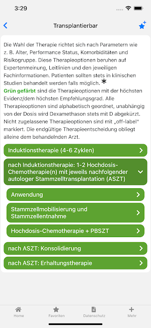 Multiples Myelom onkowissen Screenshot 2