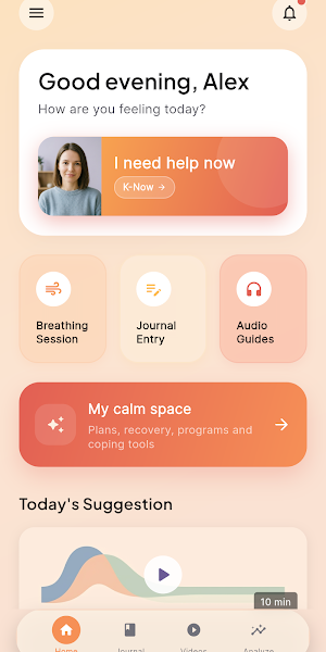 Klyra - Panic & Anxiety Relief Screenshot 0
