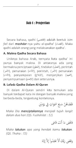 Kedudukan Qadhi Hukum Islam Screenshot 2