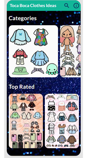 Toca Boca Outfit Ideas Screenshot 0