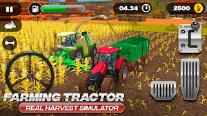 Farming Tractor Real Harvest Screenshot 1