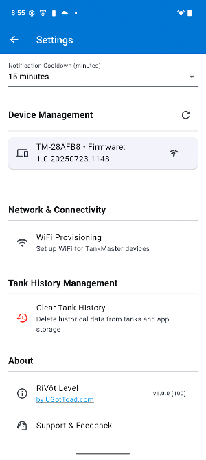 TankMaster: RV Tank Monitor Screenshot 3