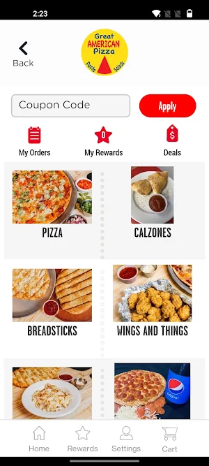 Great American Pizza Screenshot 2