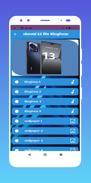 xiaomi 13 lite Ringtone Screenshot 0