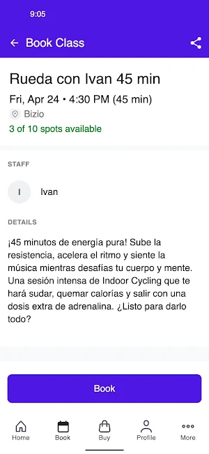 Bizio App Screenshot 2