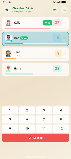 Mölkky Score Screenshot 2