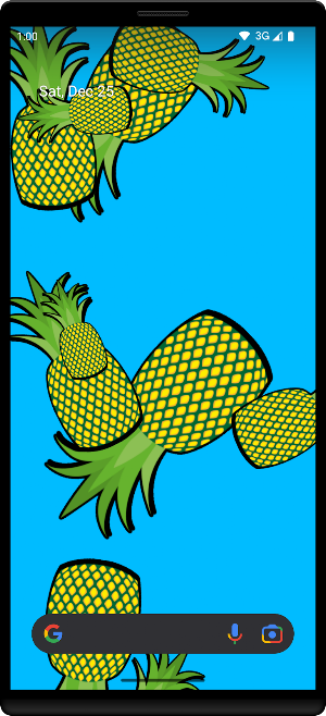Pineapples Live Wallpaper Screenshot 3
