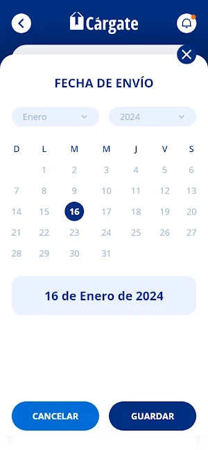 Cárgate Delivery Screenshot 2