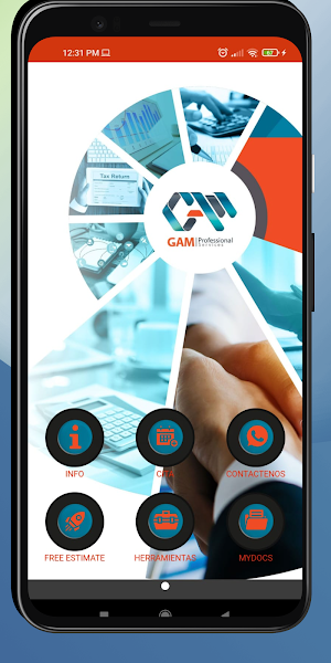 GAM Professional Services Screenshot 0