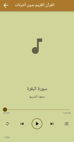 قرآن كامل سعود الشريم بدون نت Screenshot 2