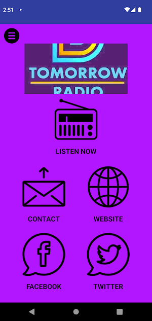Tomorrow Radio Screenshot 1