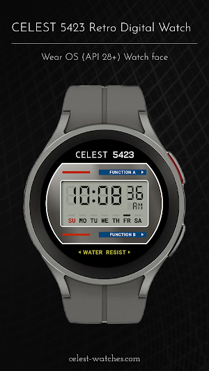 CELEST5423 Retro Digital Watch Screenshot 3