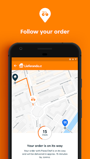 Lieferando.at - Order food Screenshot 3