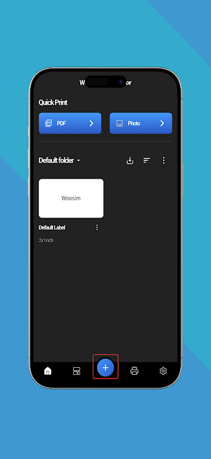 Woosim Label Editor Screenshot 2