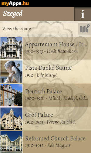 Art Nouveau routes Screenshot 1
