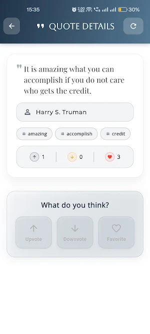 QuoteHub: Daily Quotes & Words Screenshot 1