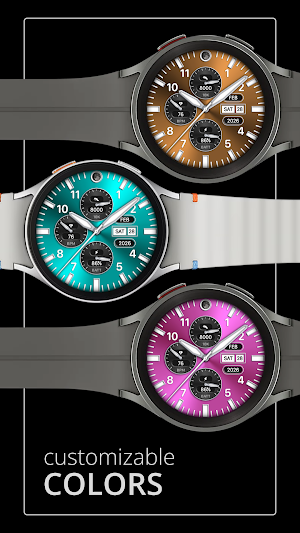 DADAM122: Analog Watch Face Screenshot 3