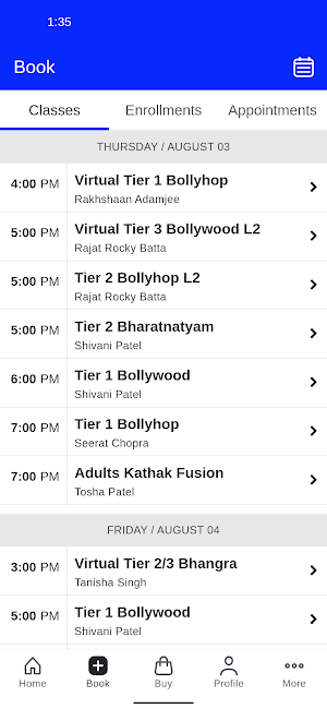RRB Dance Company Screenshot 1