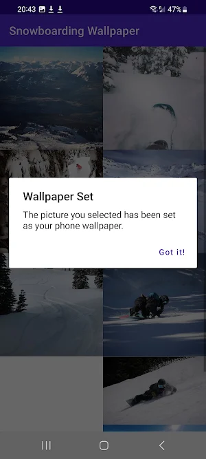 Snowboard Wallpapers Screenshot 1