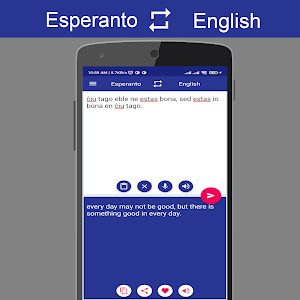 Esperanto English Translator Screenshot 2