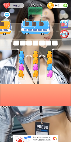 Sexy Bus Stop Puzzle Screenshot 2