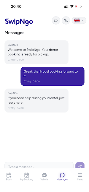 SwipNgo Screenshot 0