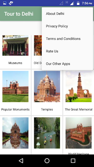 Tour to Delhi Screenshot 2