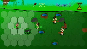 Hex battles - Stone age Screenshot 2