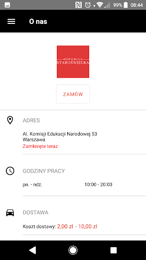 Restauracja Staroświecka Screenshot 3