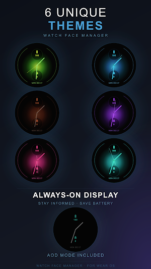 Aura Minimal Watch Face Screenshot 1