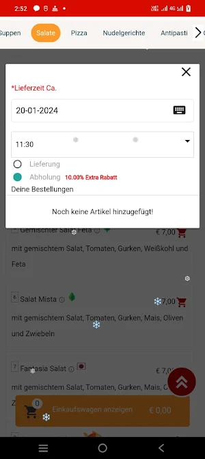 Goa Pizza Neustadt Glewe Screenshot 3