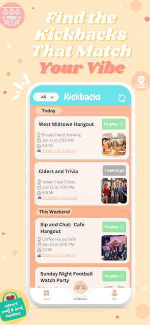 Kickback: Meet & Hang Out Screenshot 0