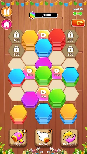 Hexa Sort - Color Sort Screenshot 3