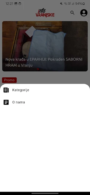 InfoVranjske Screenshot 2