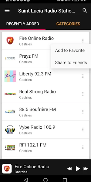 Saint Lucia Radio Stations Screenshot 1