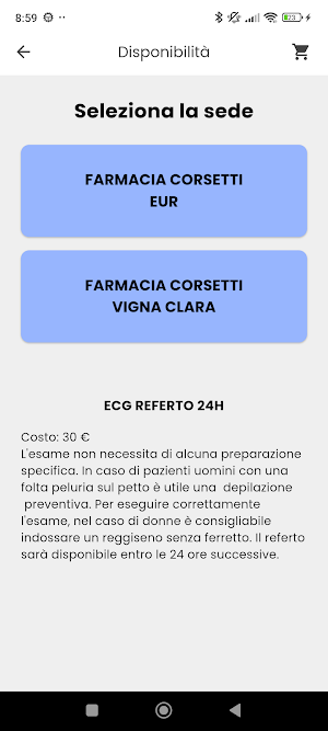 Corsetti-Health Screenshot 2