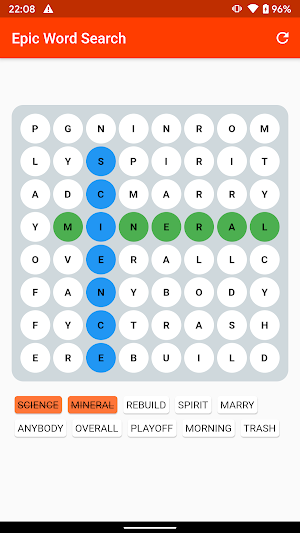 Epic! Word Search Screenshot 0