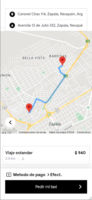 Radio Taxi Libertad Screenshot 3