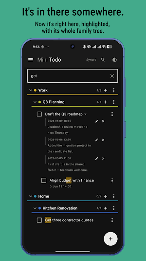 Mini Todo — Tasks & reminders Screenshot 2