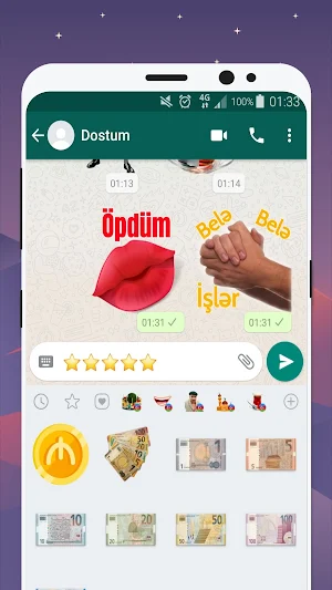 Azerbaijan Stickers for WhatsApp - WAStickerApps Screenshot 3
