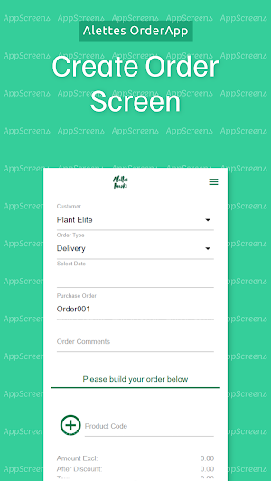 Alettes Rusks B2B Order App Screenshot 3
