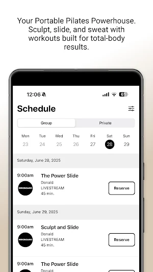 Heroboard Fitness Screenshot 2